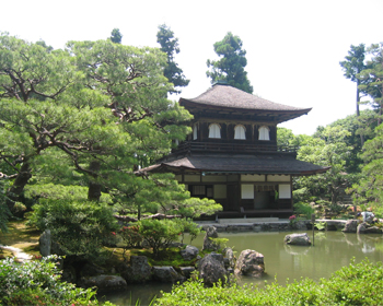 京都府の銀閣寺