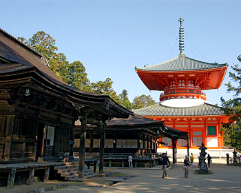 和歌山県  高野山の壇上伽藍